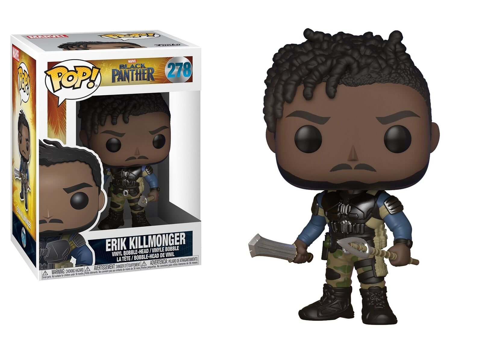 ERIK KILLMONGER POP FUNKO FIGURE #278