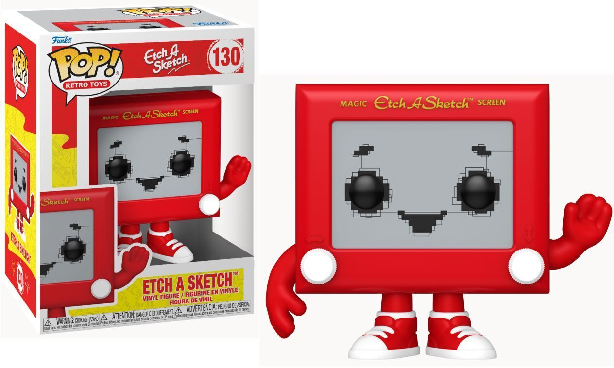 ETCH A SKETCH POP FUNKO FIGURE #130