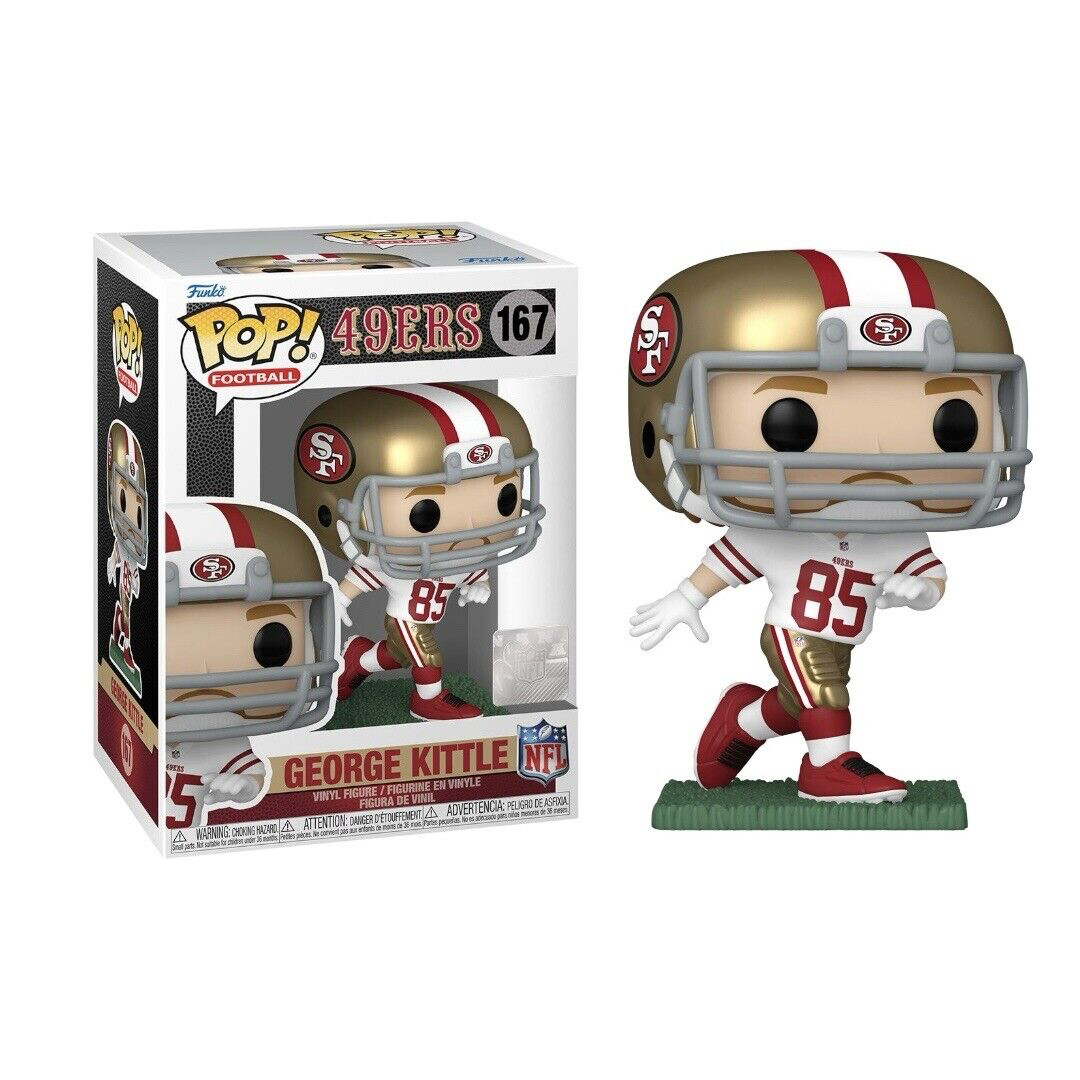 GEORGE KITTLE SAN FRANCISCO 49ERS NFL POP FUNKO FIGURE #167