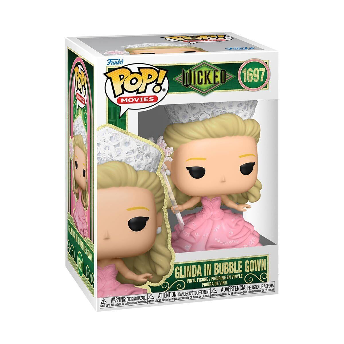 GLINDA IN BUBBLE GOWN POP FUNKO FIGURE #1697