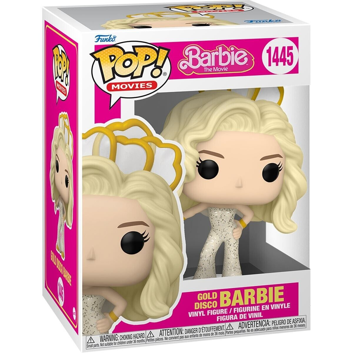 GOLD DISCO BARBIE POP FUNKO FIGURE #1445