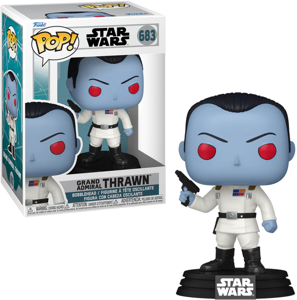 GRAND ADMIRAL THRAWN POP FUNKO FIGURE #683