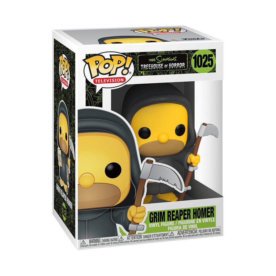 GRIM REAPER HOMER POP FUNKO FIGURE #1025