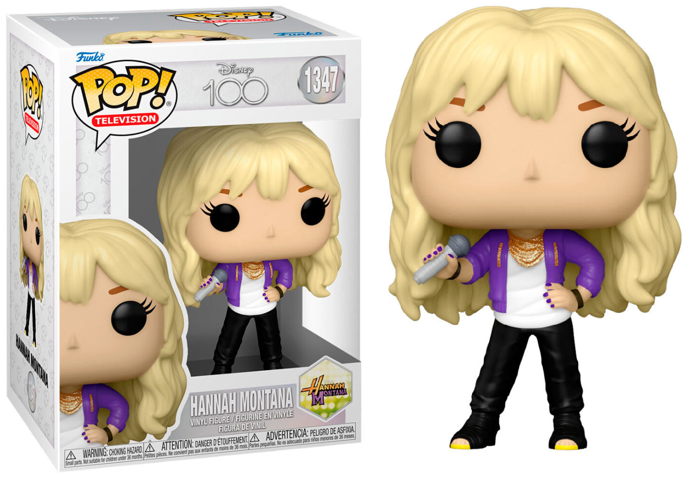 HANNAH MONTANA POP FUNKO FIGURE #1347