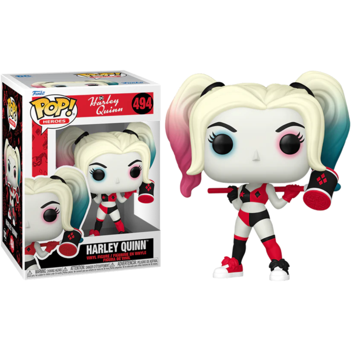 HARLEY QUINN POP FUNKO FIGURE #494