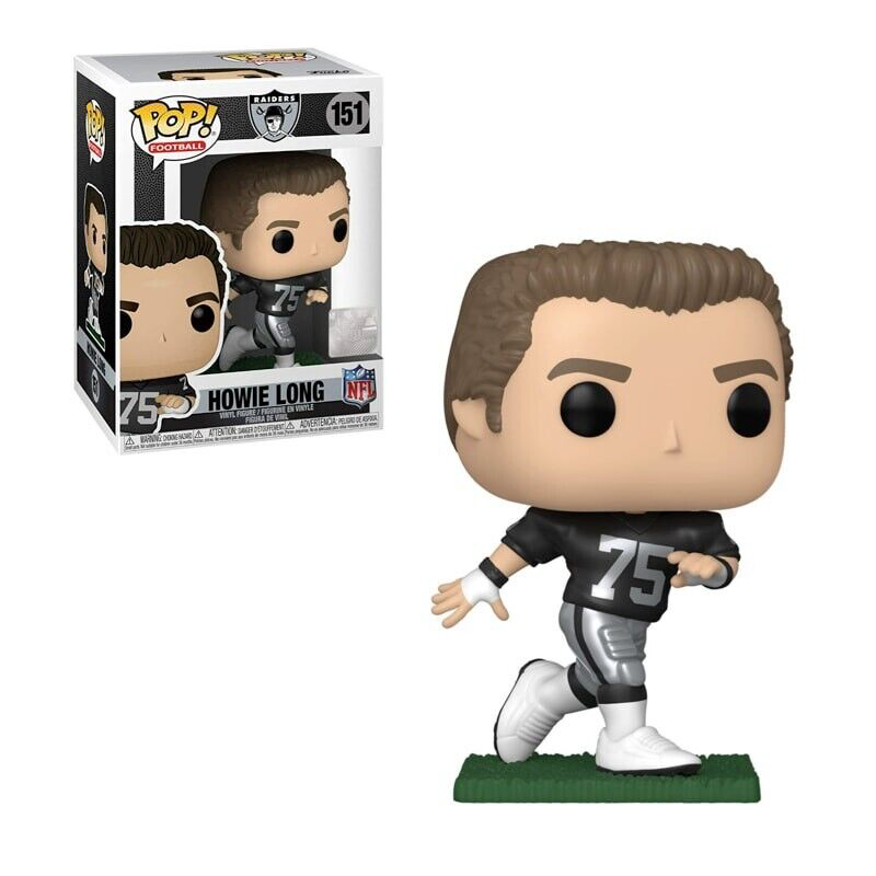 HOWIE LONG LOS ANGELES/LAS VEGAS RAIDERS NFL POP FUNKO FIGURE #151