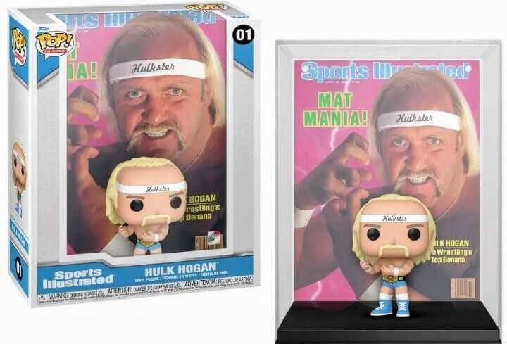 HULK HOGAN SPORTS ILLUSTRATED MAGAZINE WWE FUNKO POP FIGURE #04