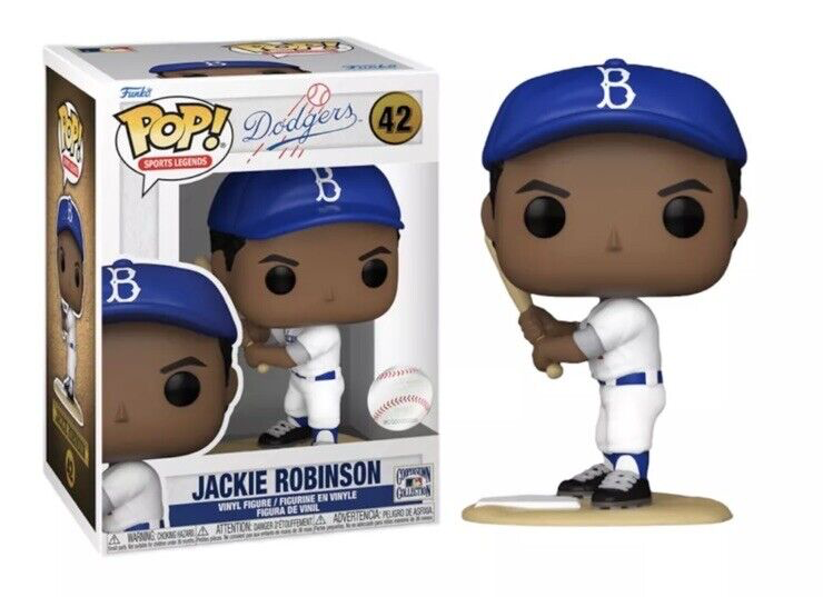 JACKIE ROBINSON BROOKLYN DODGERS MLB POP FUNKO FIGURE #42