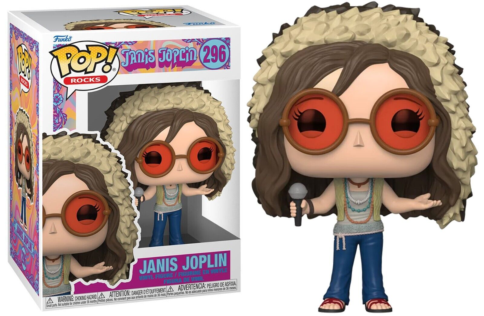 JANIS JOPLIN POP FUNKO FIGURE #296