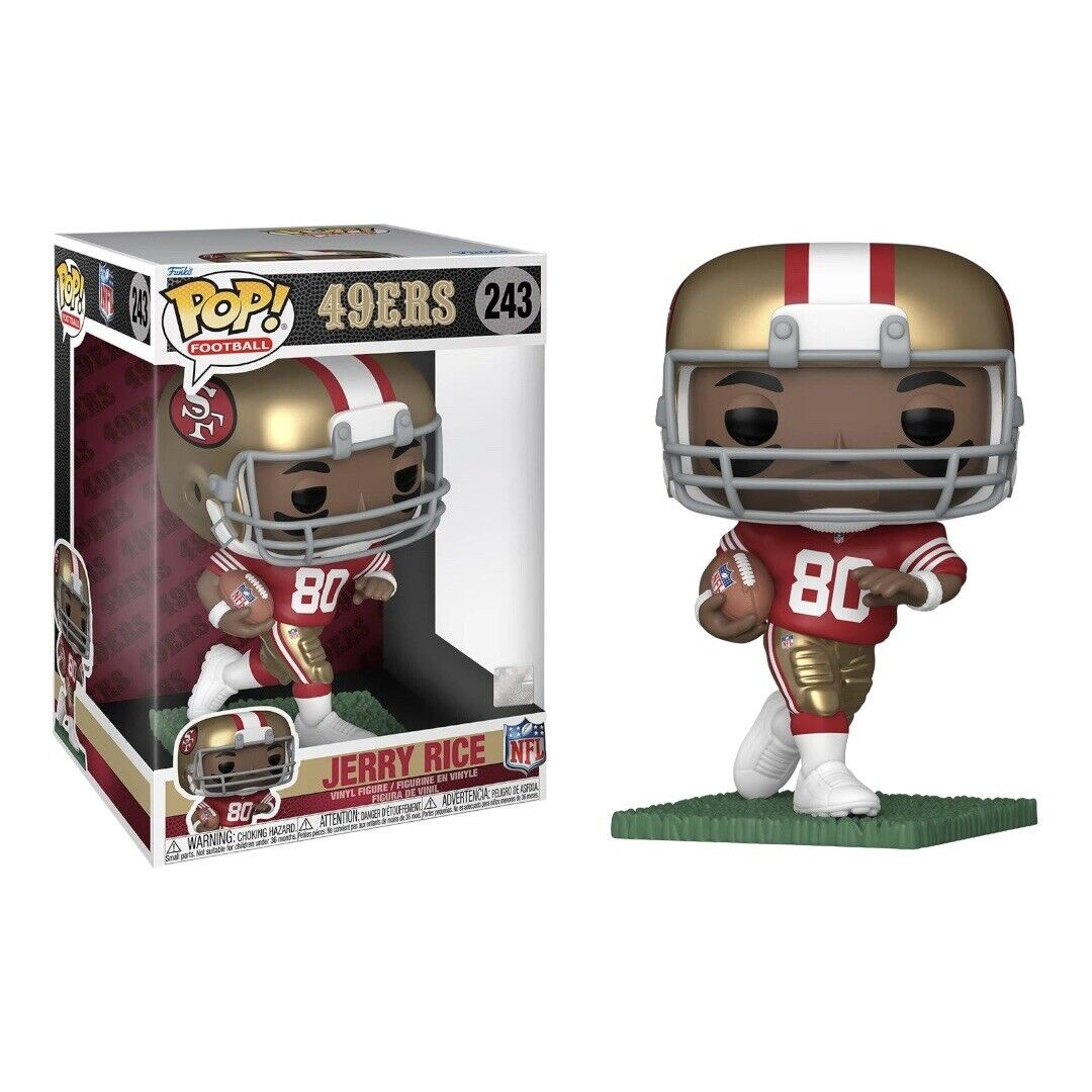 JERRY RICE 10 INCH NFL POP FUNKO FIGURE #243