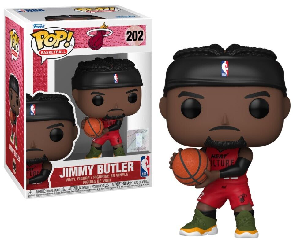 JIMMY BUTLER MIAMI HEAT NBA POP FUNKO FIGURE #202