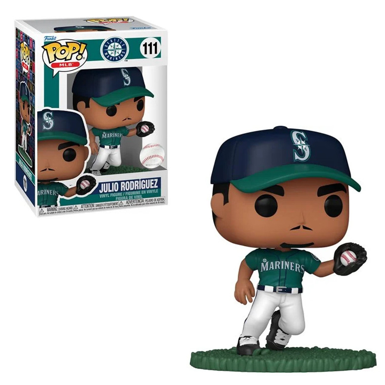 JULIO RODRIGUEZ SEATTLE MARINERS MLB POP FUNKO FIGURE #111