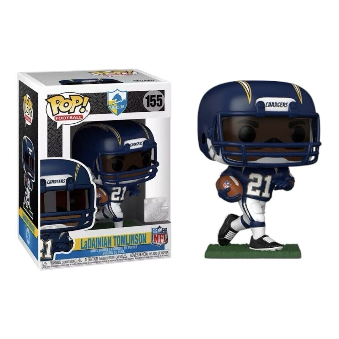 LADAINIAN TOMLINSON SAN DIEGO/LOS ANGELES CHARGERS NFL POP FUNKO FIGURE #155