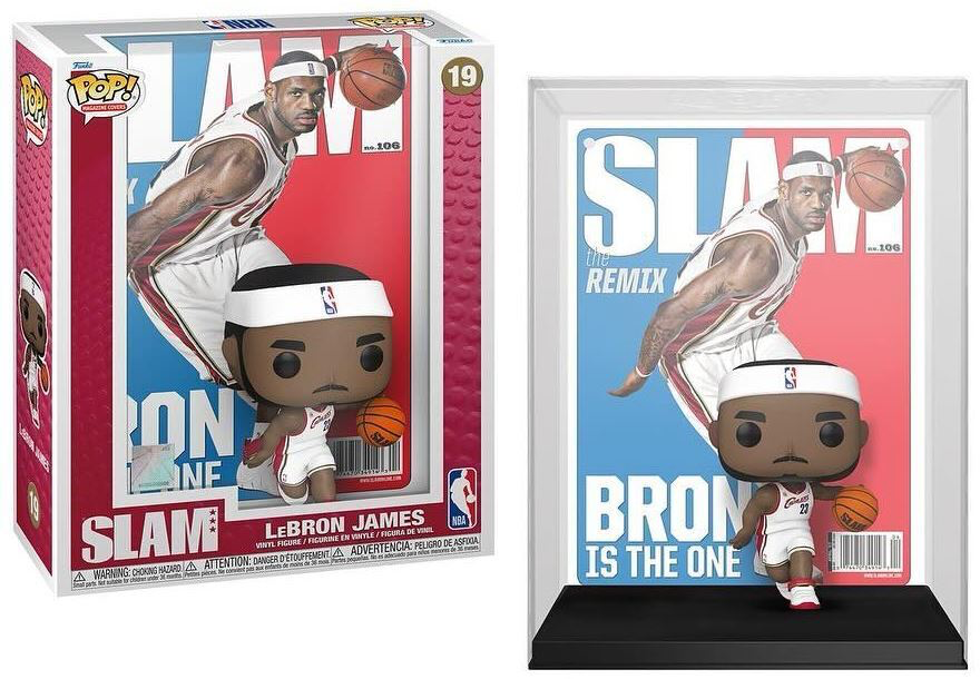 LEBRON JAMES "SLAM MAGAZINE" NBA FUNKO POP FIGURE #19