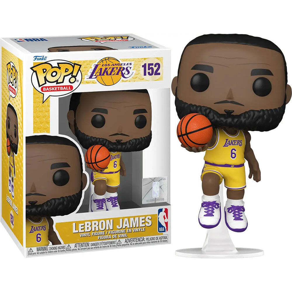 LEBRON JAMES LOS ANGELES LAKERS NBA POP FUNKO FIGURE #152