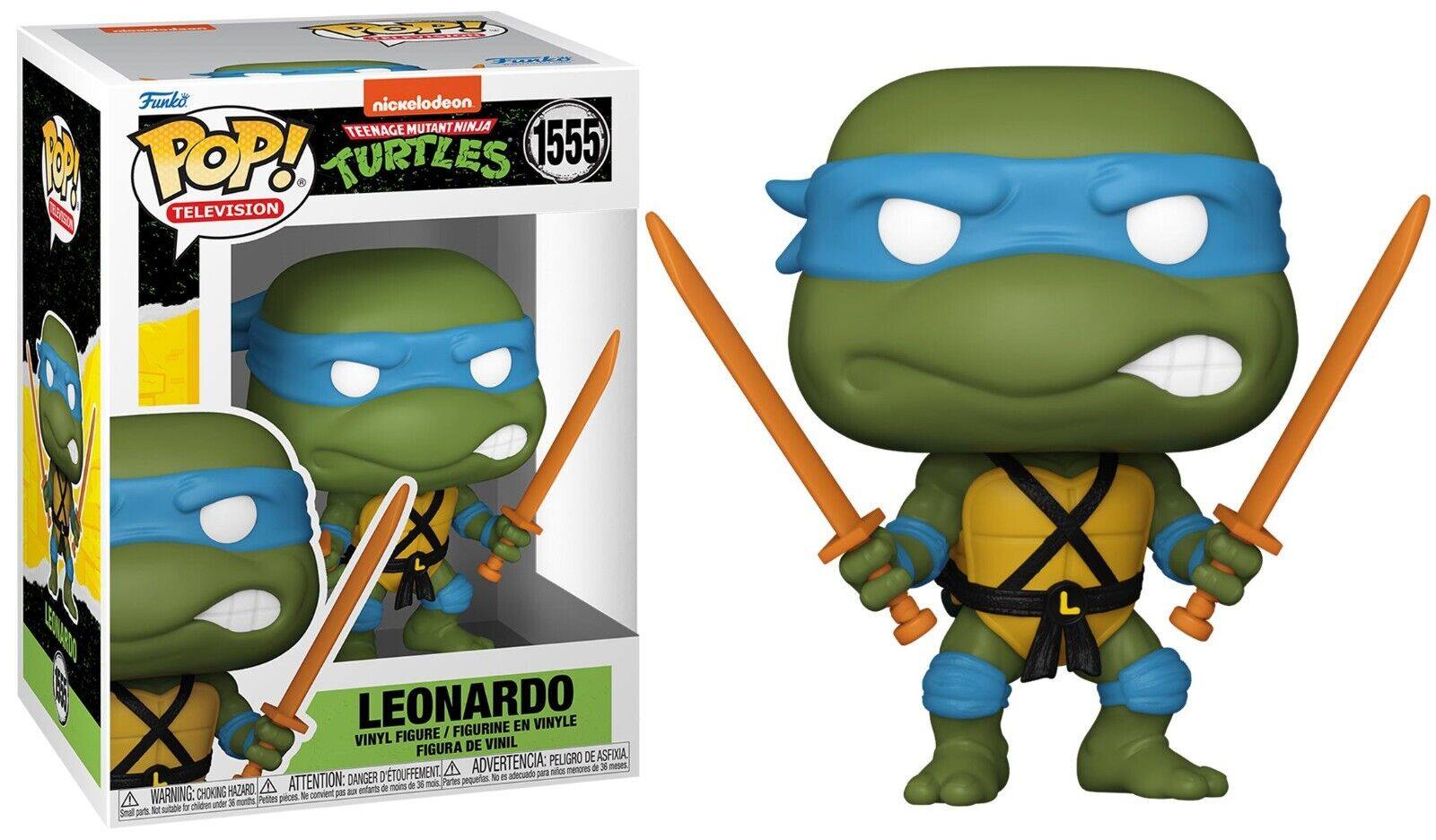 TMNT LEONARDO POP FUNKO FIGURE #1555