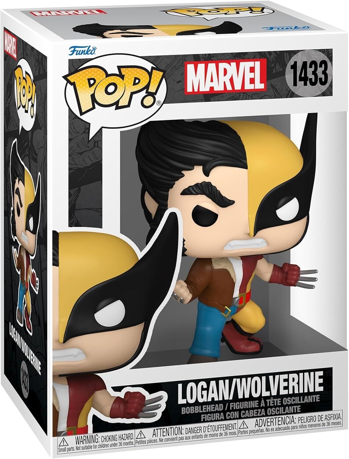 LOGAN/WOLVERINE POP FUNKO FIGURE #1433