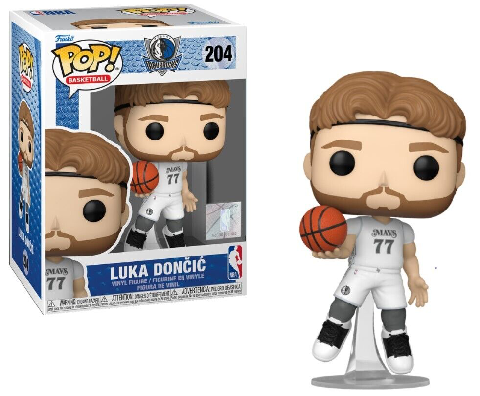 LUKA DONCIC DALLAS MAVERICKS NBA POP FUNKO FIGURE #204