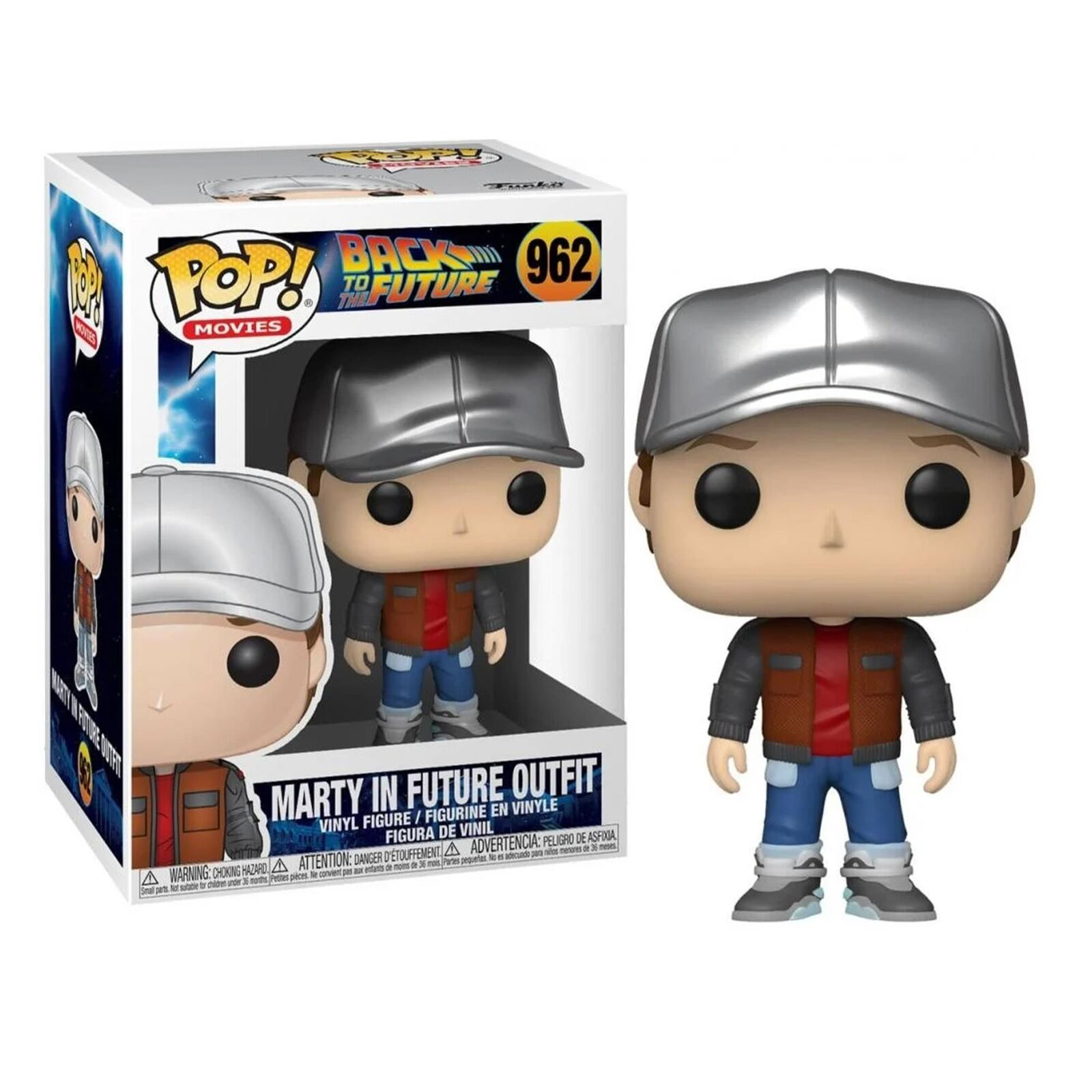 MARTY IN FUTURE OUTFIT POP FUNKO FIGURE #962