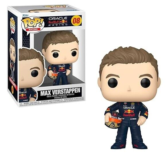 MAX VERSTAPPEN FORMULA 1 POP FUNKO FIGURE #08