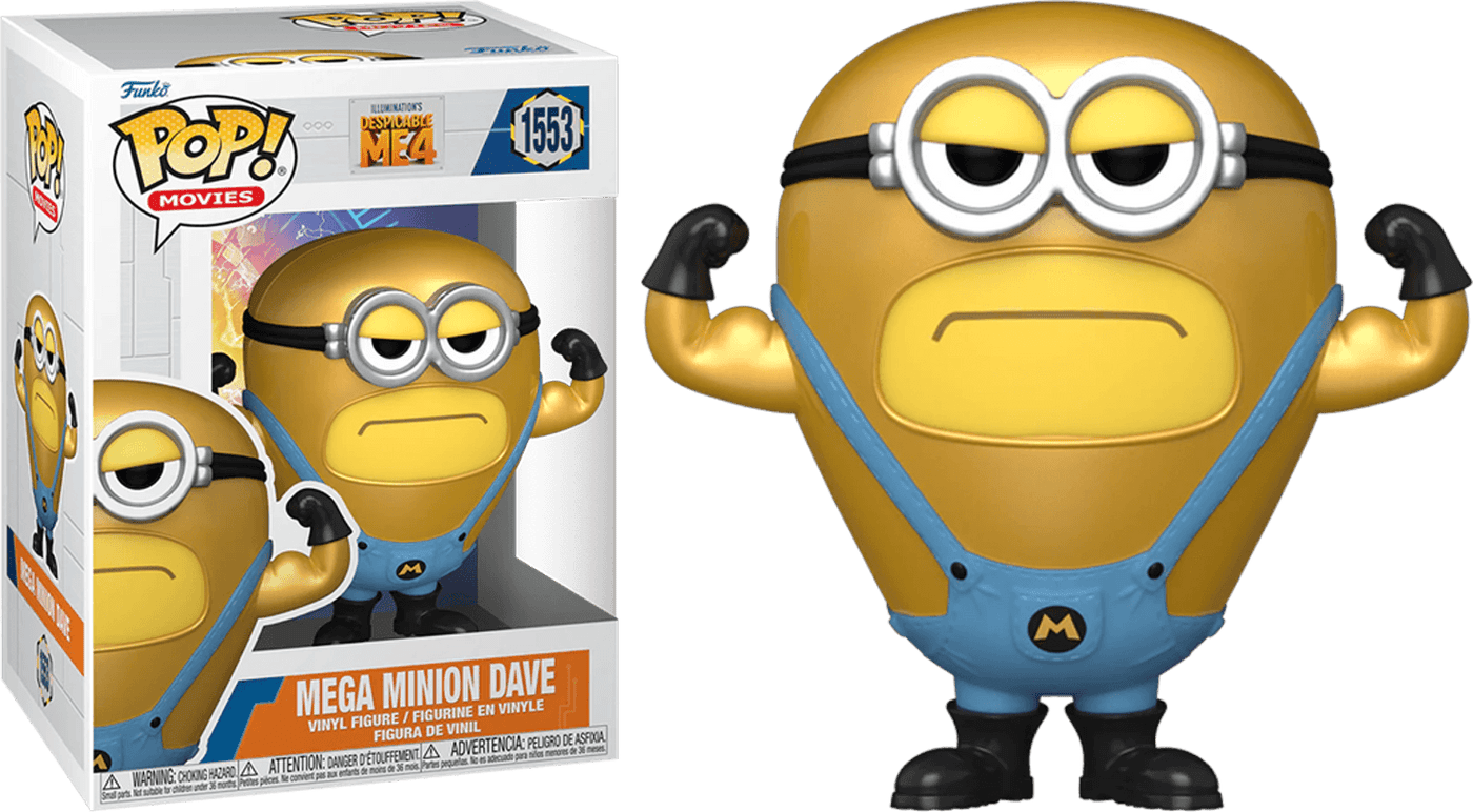 MEGA MINION DAVE POP FUNKO FIGURE #1553