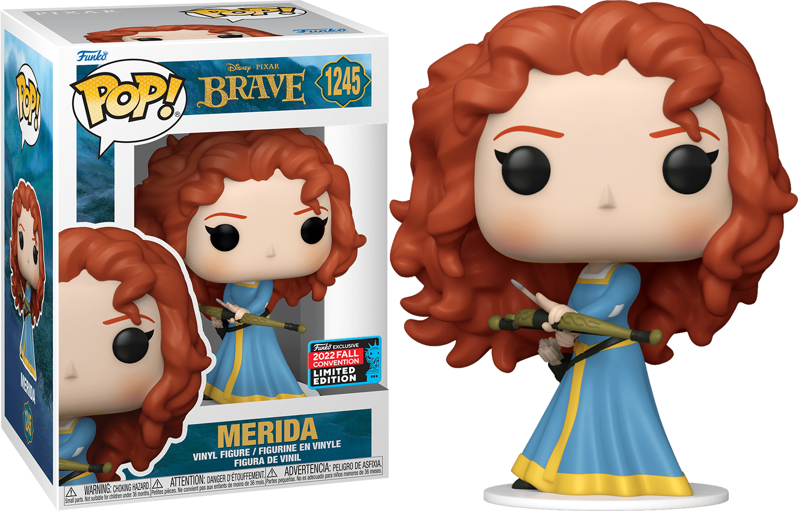 MERIDA EXCLUSIVE POP FUNKO FIGURE #1245