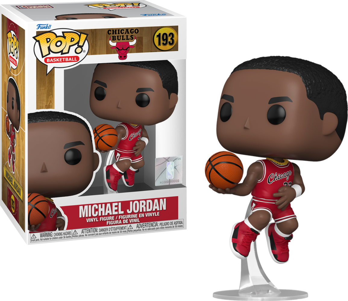 MICHAEL JORDAN CHICAGO BULLS NBA POP FUNKO FIGURE #193