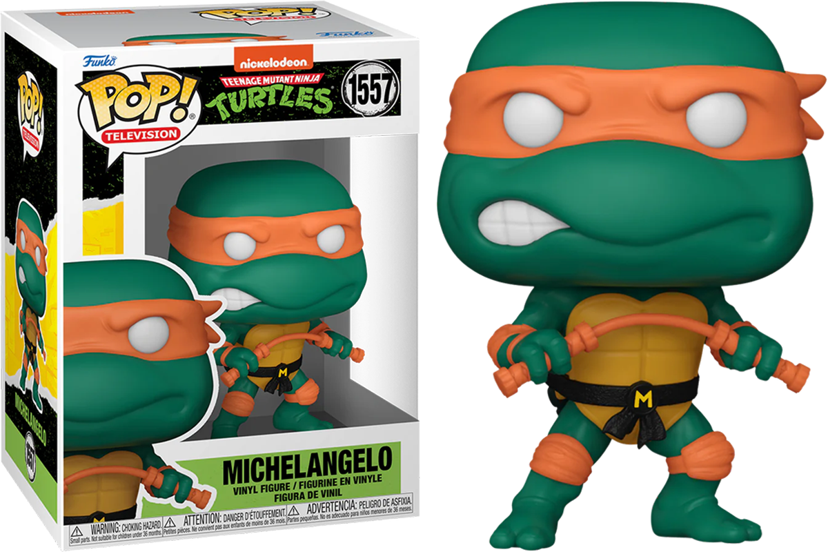 TMNT MICHELANGELO POP FUNKO FIGURE #1557