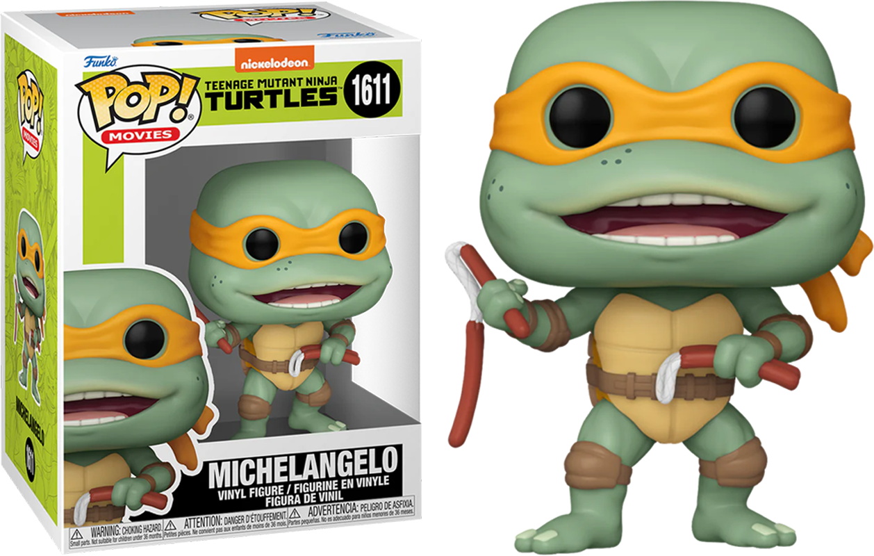 TMNT MICHELANGELO POP FUNKO FIGURE #1611