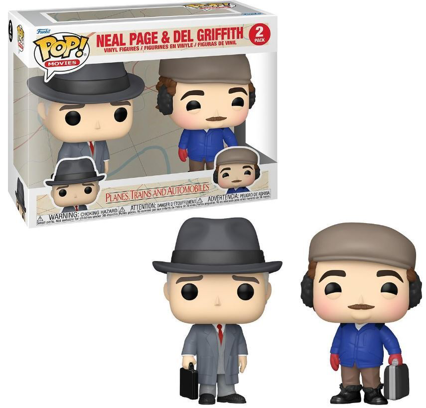 NEAL PAGE & DEL GRIFFITH 2 PACK POP FUNKO FIGURES