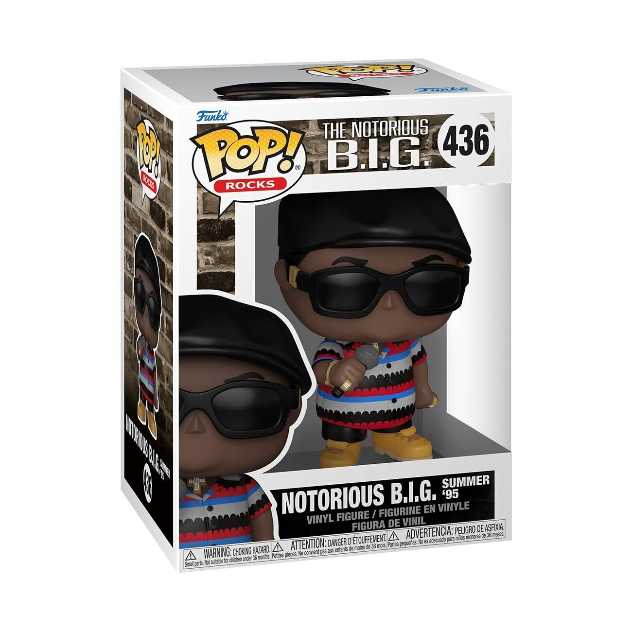 NOTORIOUS BIG SUMMER ‘95 POP FUNKO FIGURE #436