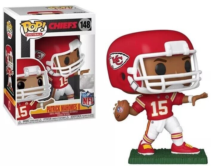 PATRICK MAHOMES KANSAS CITY CHIEFS NFL POP FUNKO FIGURE #148