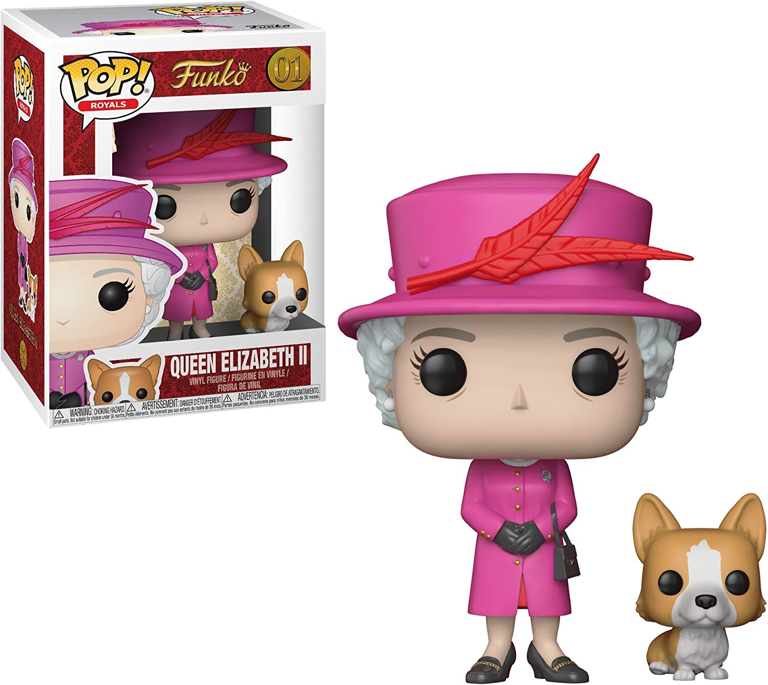 QUEEN ELIZABETH POP FUNKO FIGURE #01