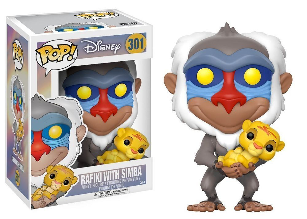 RAFIKI WITH SIMBA POP FUNKO FIGURE #301