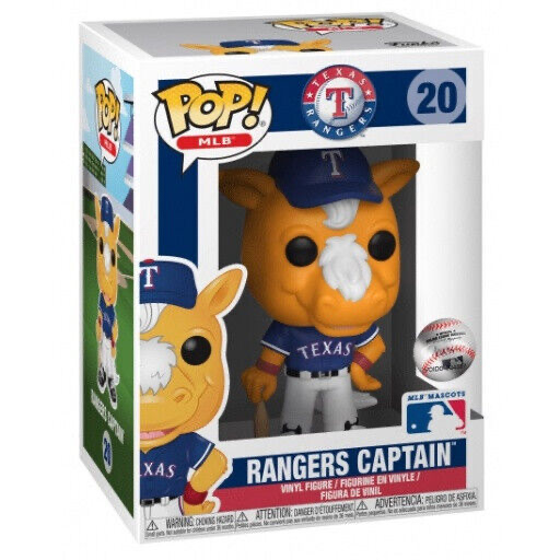 RANGERS CAPTAIN TEXAS RANGERS MLB POP FUNKO FIGURE #20