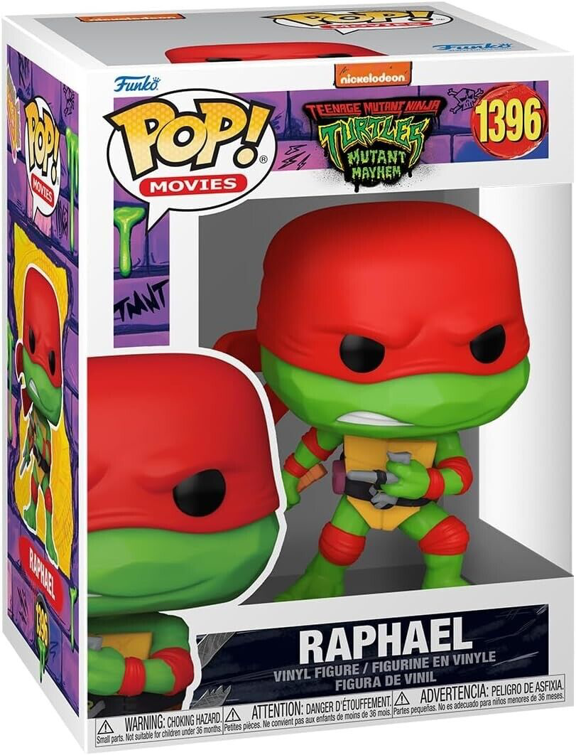 TMNT RAPHAEL POP FUNKO FIGURE #1396