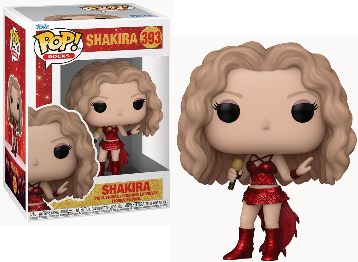 SHAKIRA POP FUNKO FIGURE #393