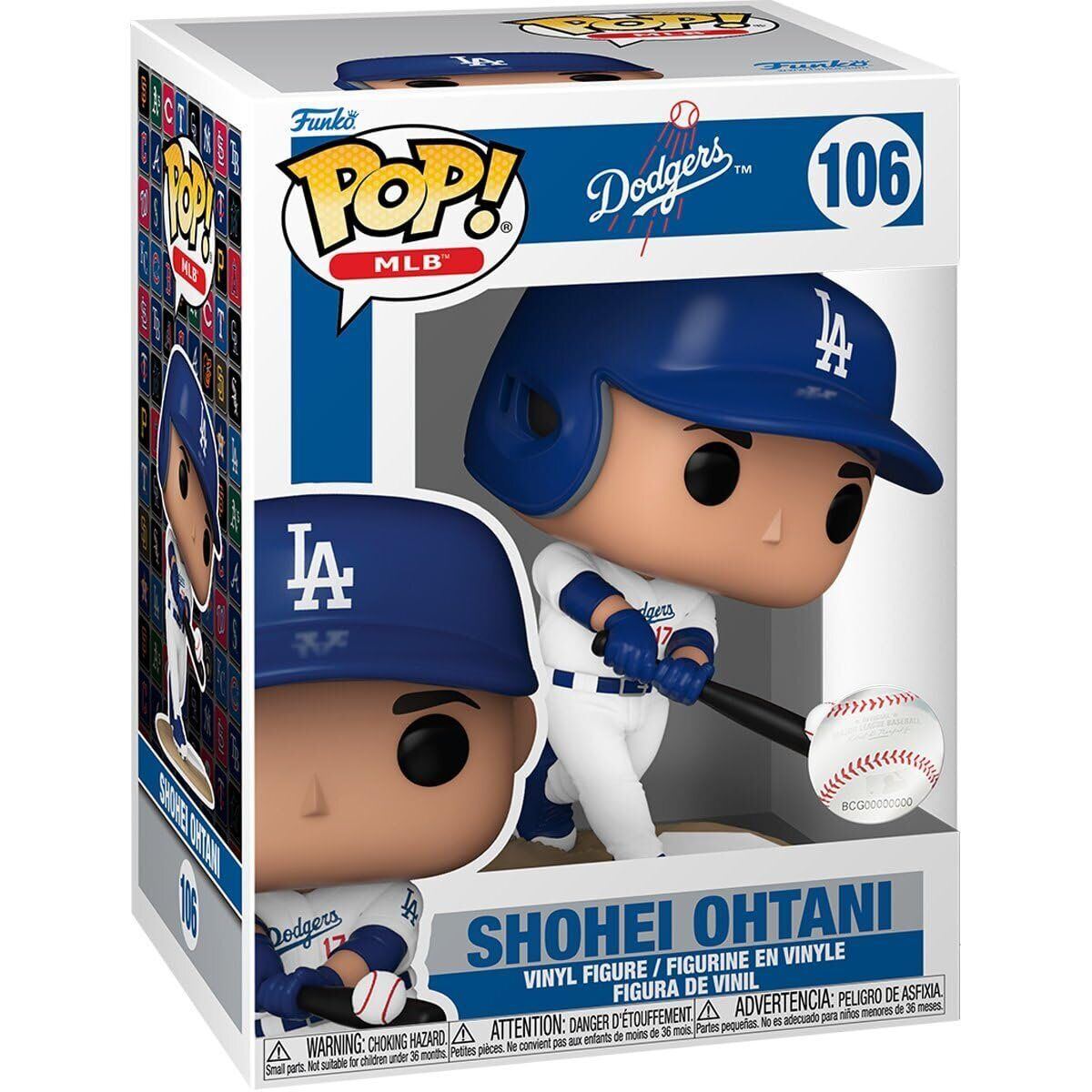 SHOHEI OHTANI LOS ANGELES DODGERS MLB POP FUNKO FIGURE #106