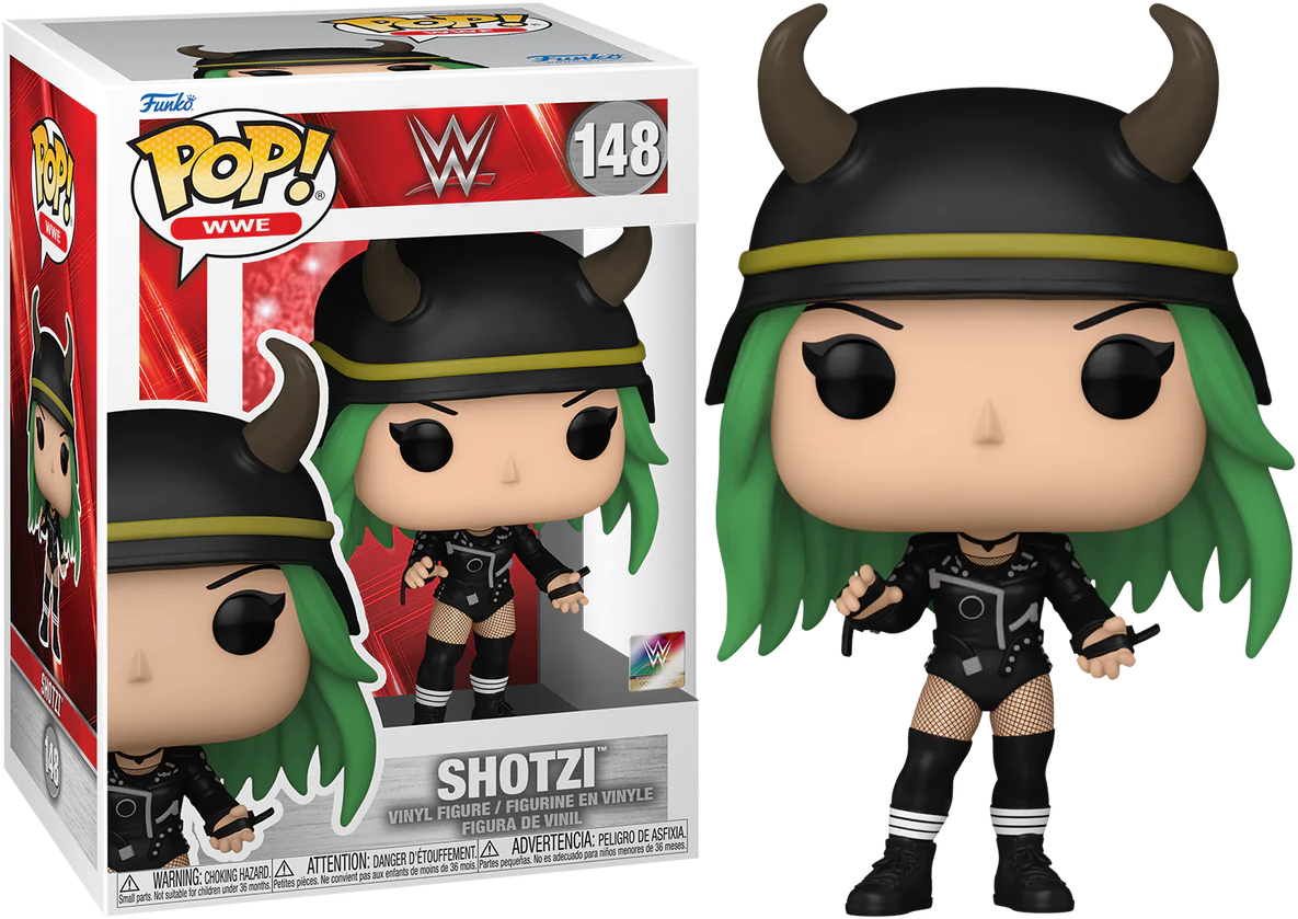 SHOTZI WWE WRESTLING POP FUNKO FIGURE #148