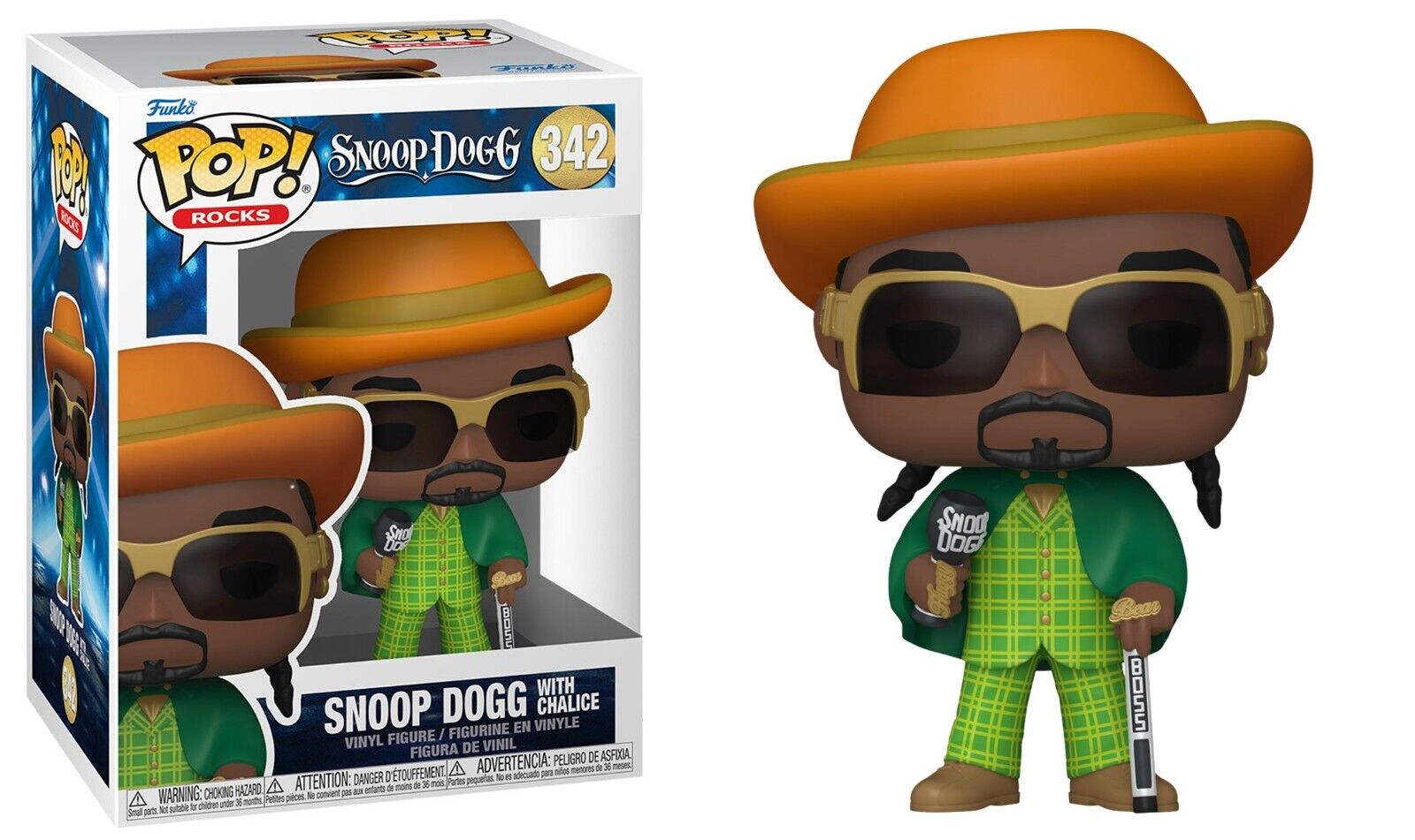 SNOOP DOGG WITH CHALICE POP FUNKO FIGURE #342