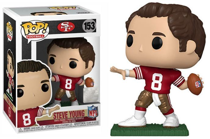 STEVE YOUNG SAN FRANCISCO 49ERS NFL POP FUNKO FIGURE #153