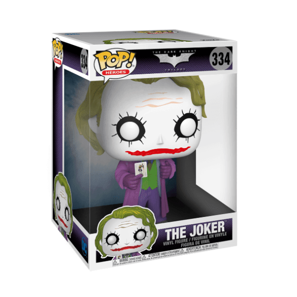 THE JOKER 10 INCH POP FUNKO FIGURE #334