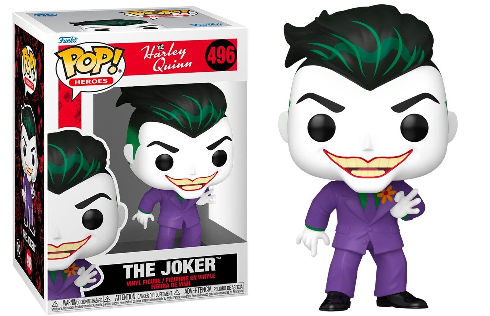 THE JOKER POP FUNKO FIGURE #496