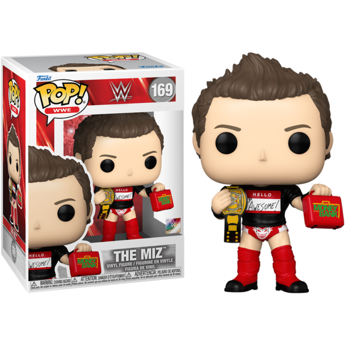 THE MIZ WWE WRESTLING POP FUNKO FIGURE #169