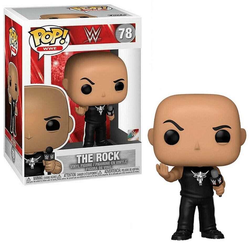 THE ROCK WWE WRESTLING POP FUNKO FIGURE #78