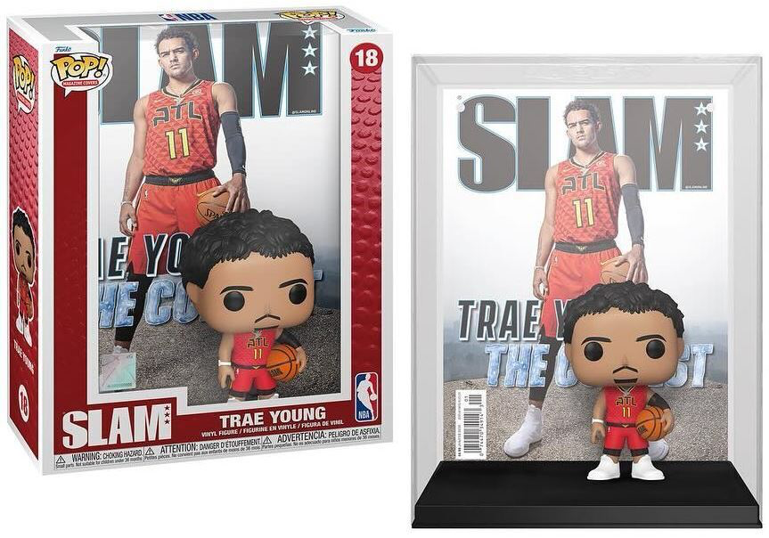 TRAE YOUNG "SLAM MAGAZINE" NBA FUNKO POP FIGURE #18