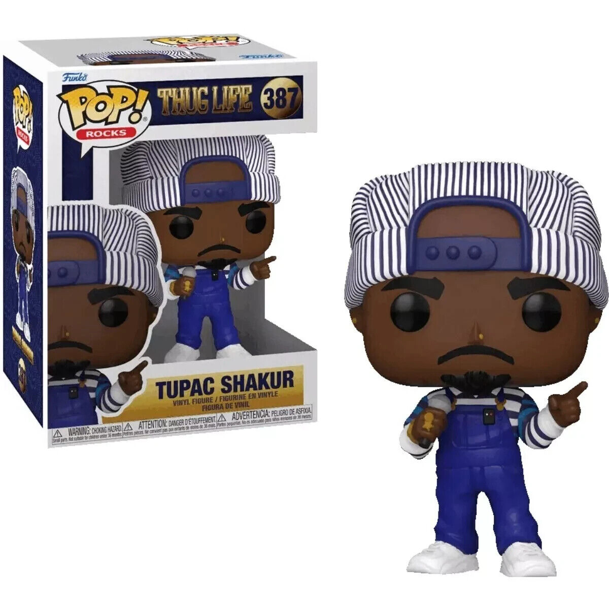 TUPAC SHAKUR POP FUNKO FIGURE #387