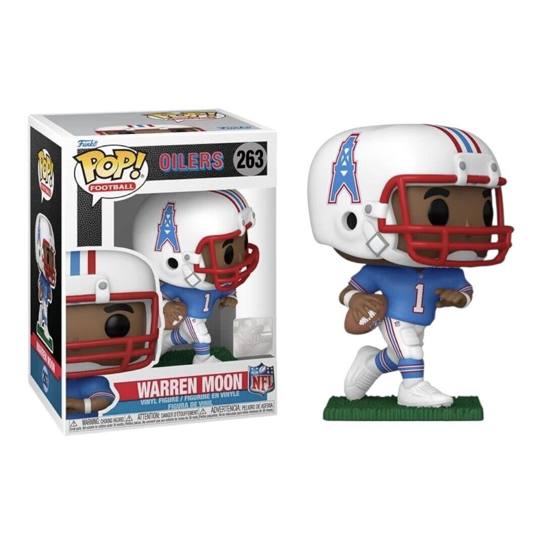 WARREN MOON HOUSTON OILERS NFL POP FUNKO FIGURE #263