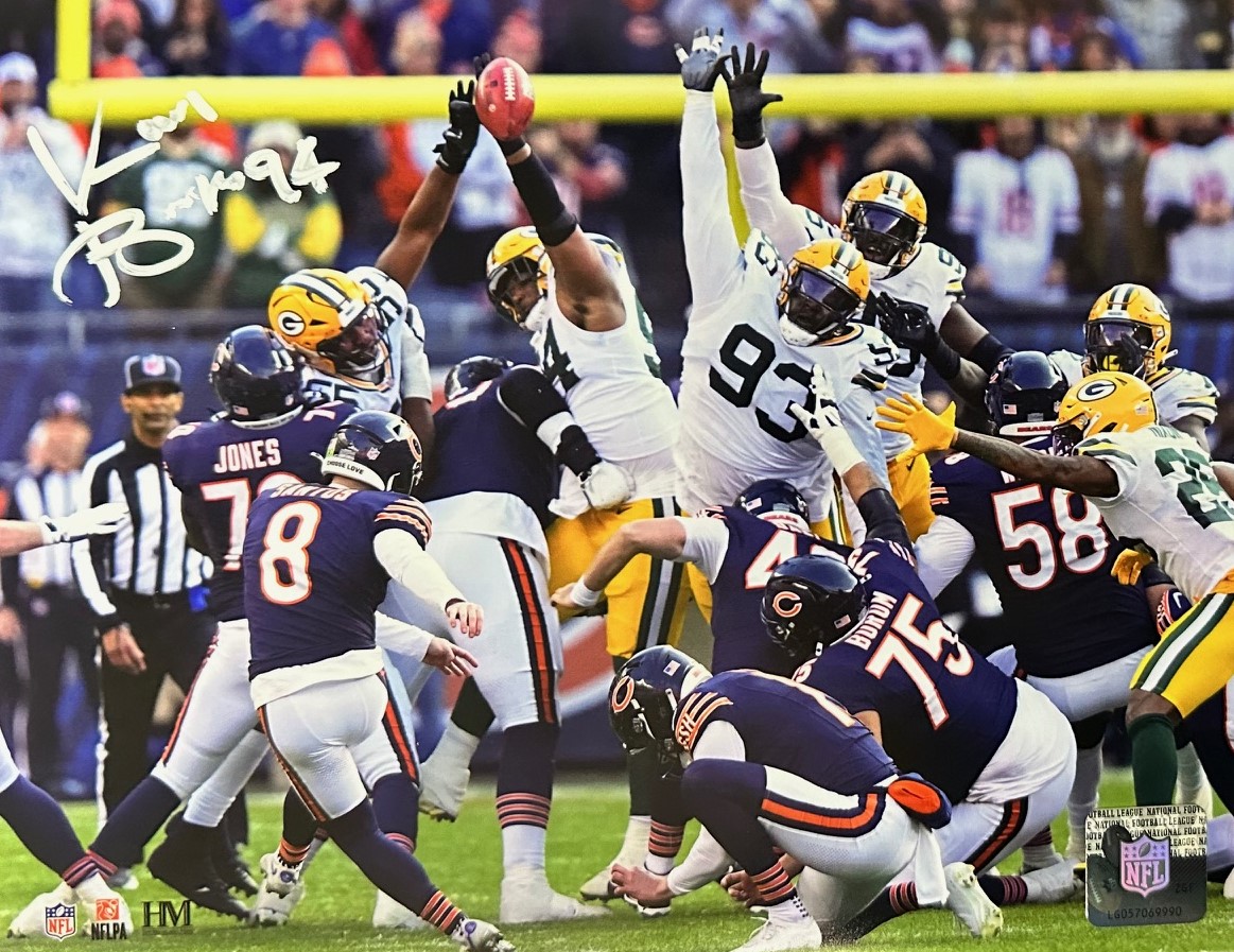 KARL BROOKS SIGNED PACKERS 8X10 PHOTO #1