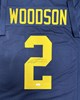 CHARLES WOODSON SIGNED CUSTOM REPLICA MICHIGAN WOLVERINES JERSEY - JSA